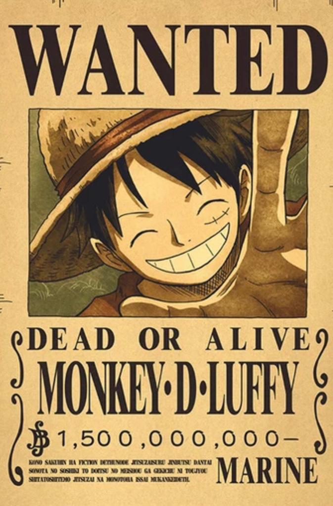 WhatsApp Image 2023-01-24 at 5.03.11 PM (2) Poster de Recompensas One Piece