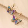 Aretes de mariposa