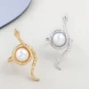 365 Anillo con forma de serpiente con perla