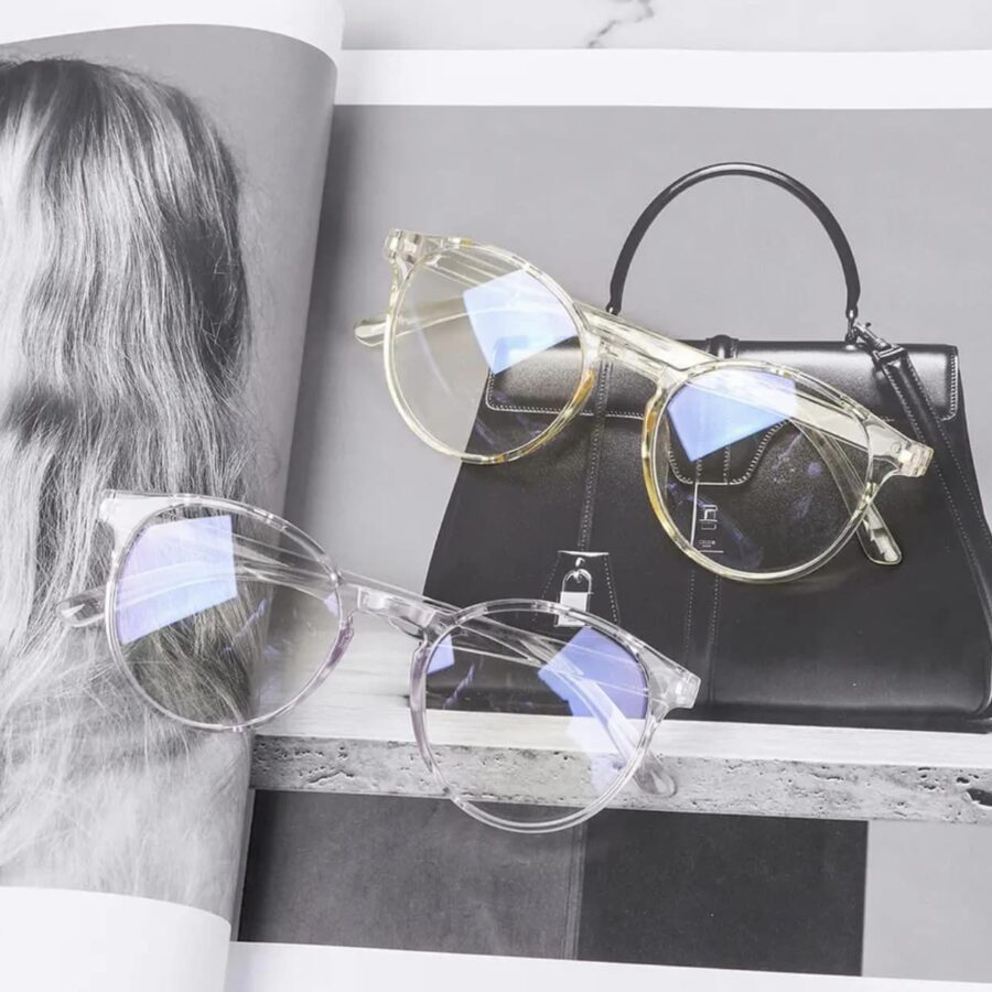348845531_194992573452553_9085729274430198596_n Lentes transparentes con montura redonda Vintage.