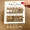 Set de aretes de varios diseños