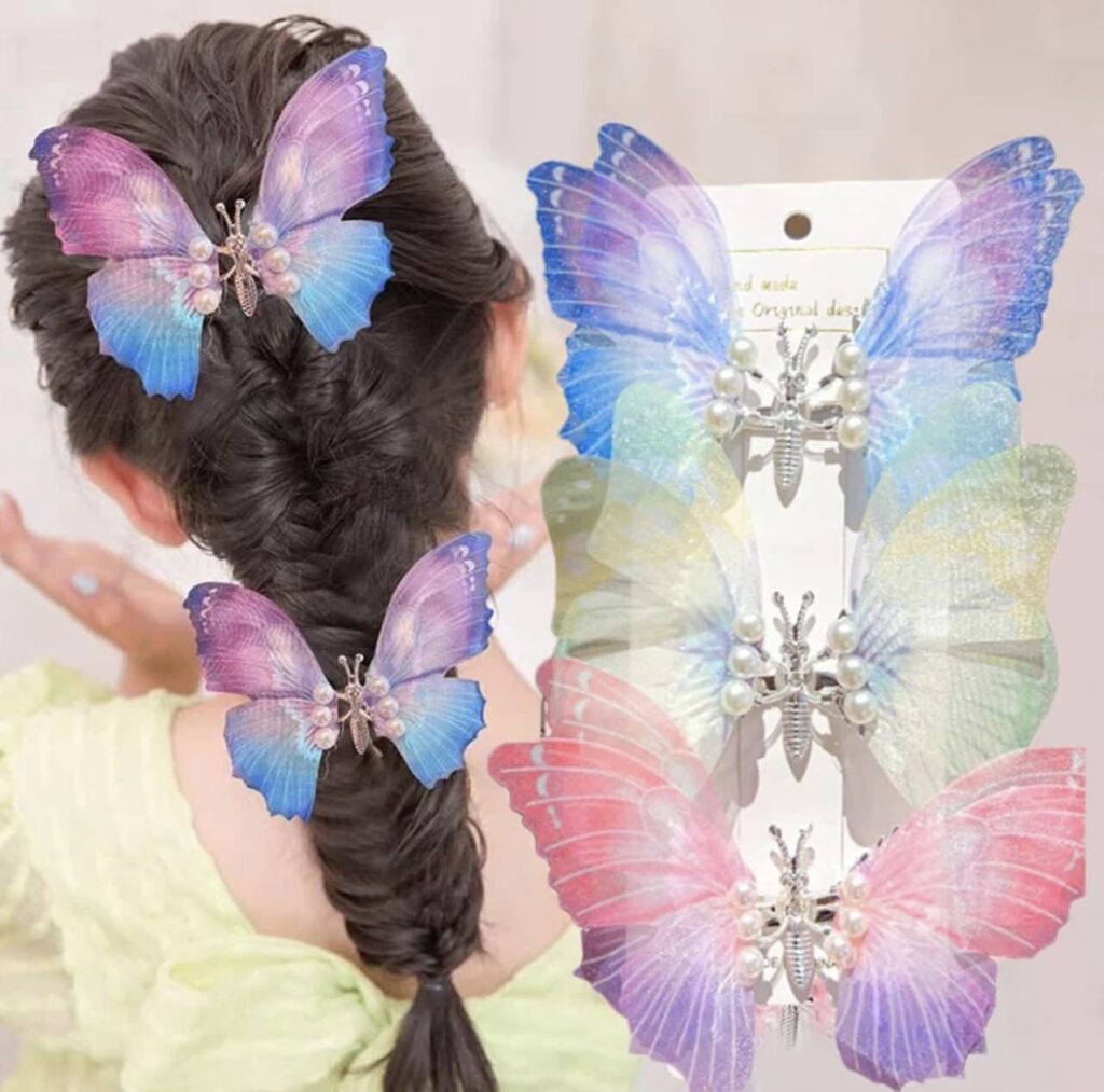 Pinza para cabello de Mariposa - Imagen 2