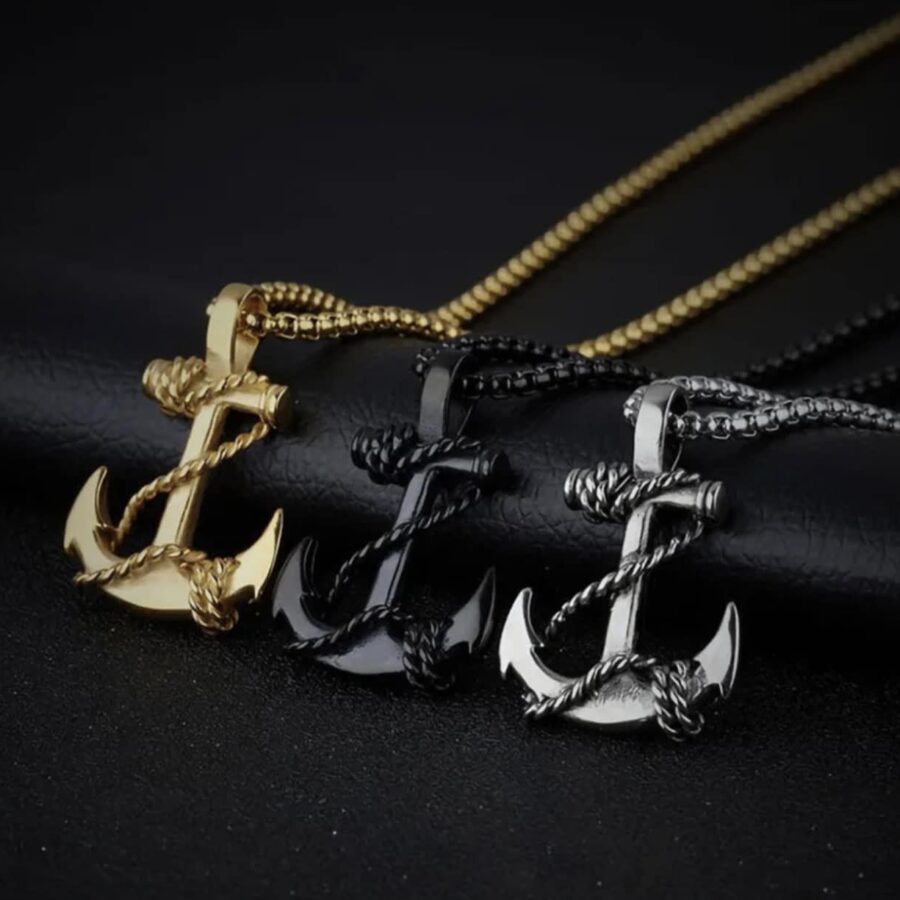 Collar de Ancla de mar de acero inoxidable
