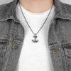 Collar de Ancla de mar de acero inoxidable