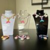 Conjunto Disney de collar y pulsera de perla de cola de sirena Ariel.