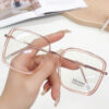 Lentes Transparentes Clásicas de Metal