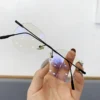 Lentes  Poligonales sin Montura Camille