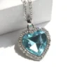 Conjunto de Joyería "El Corazón del Mar Titanic"
