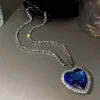Conjunto de Joyería "El Corazón del Mar Titanic"