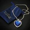 Conjunto de Joyería "El Corazón del Mar Titanic"