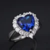 Conjunto de Joyería "El Corazón del Mar Titanic"