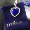 Conjunto de Joyería "El Corazón del Mar Titanic"
