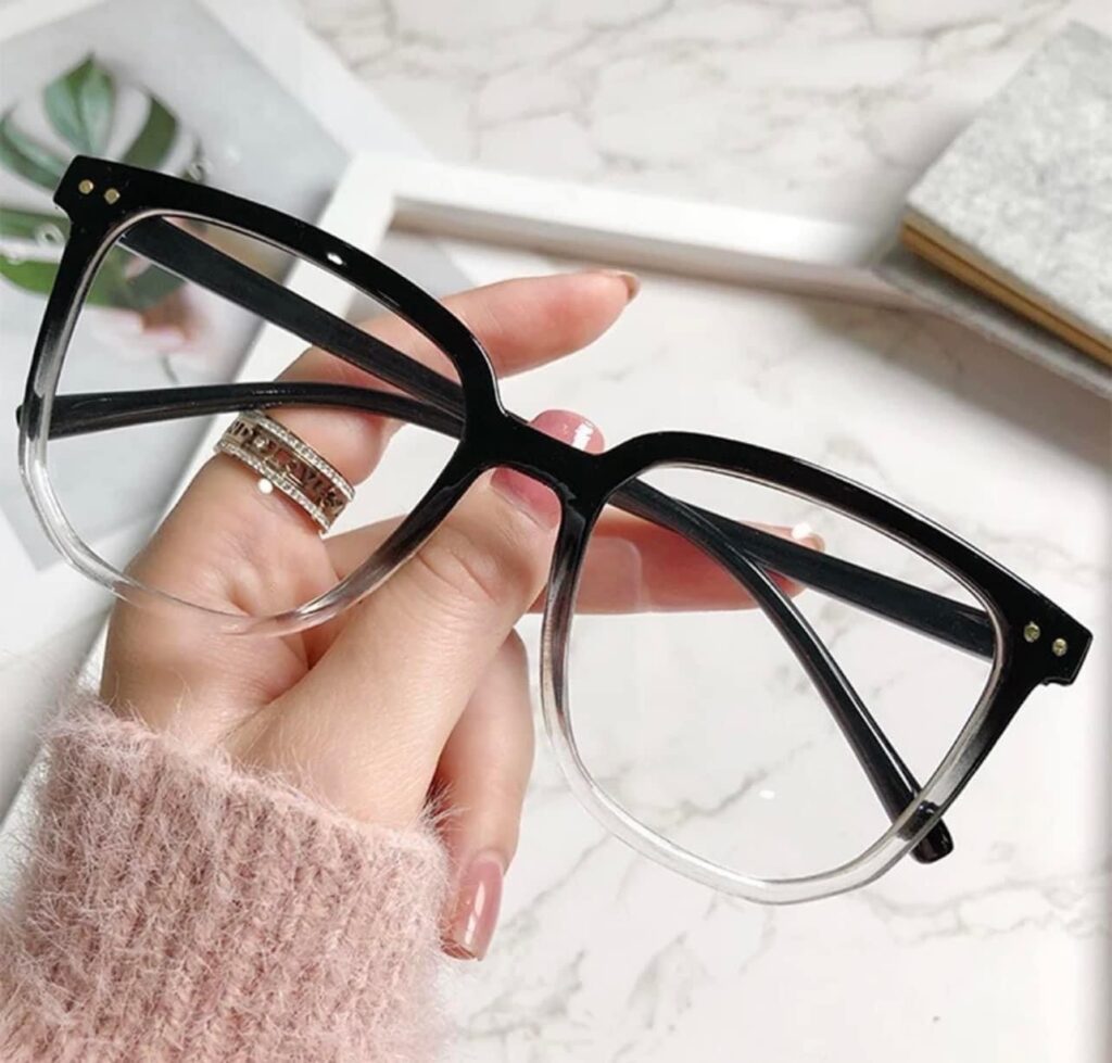 Lentes Transparentes black