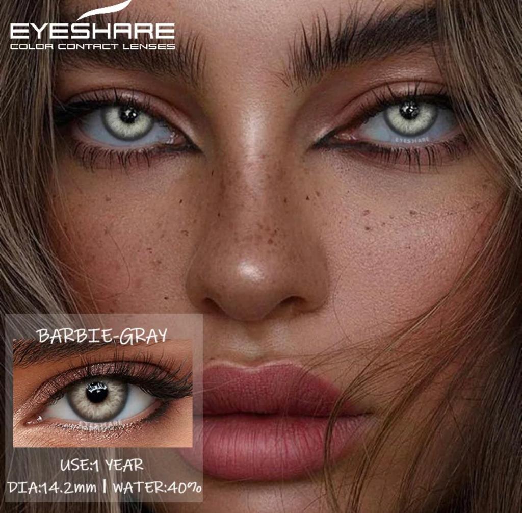 Grises, Lentes de contacto EYESHARE
