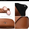 Estuche para lentes cuero importado