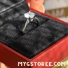 Anillo Noah bañado en oro blanco de 18 quilates!