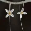 Aretes Largos Plata 925