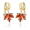 Pendientes de hoja de Otoño