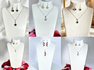 Conjunto de joyería de Plata 950