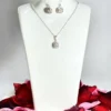 Conjunto de joyería de Plata 950
