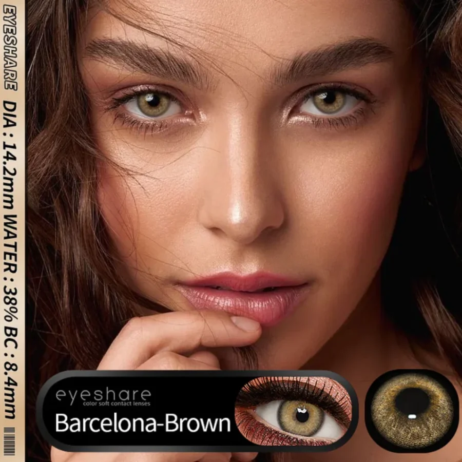 458 Marrones, Lentes de contacto EYESHARE